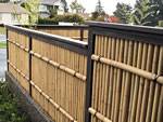 Japanese Garden Wood Bamboo Fence Designs